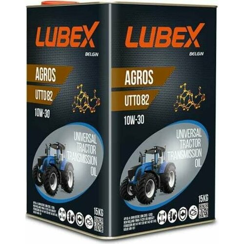 L020-0860-0020 LUBEX Мин. Трансмиссионное масло AGROS UTTO 82 10W-30 GL-4 (20л)