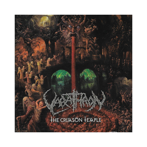 Varathron - The Crimson Temple, 1LP Gatefold, CRIMSON RED MARBLED LP