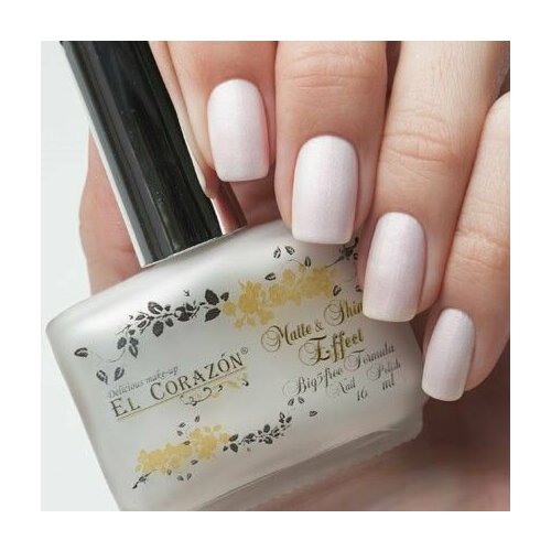 EL Corazon Лак для ногтей Matte & Shine Effect №m&s-173