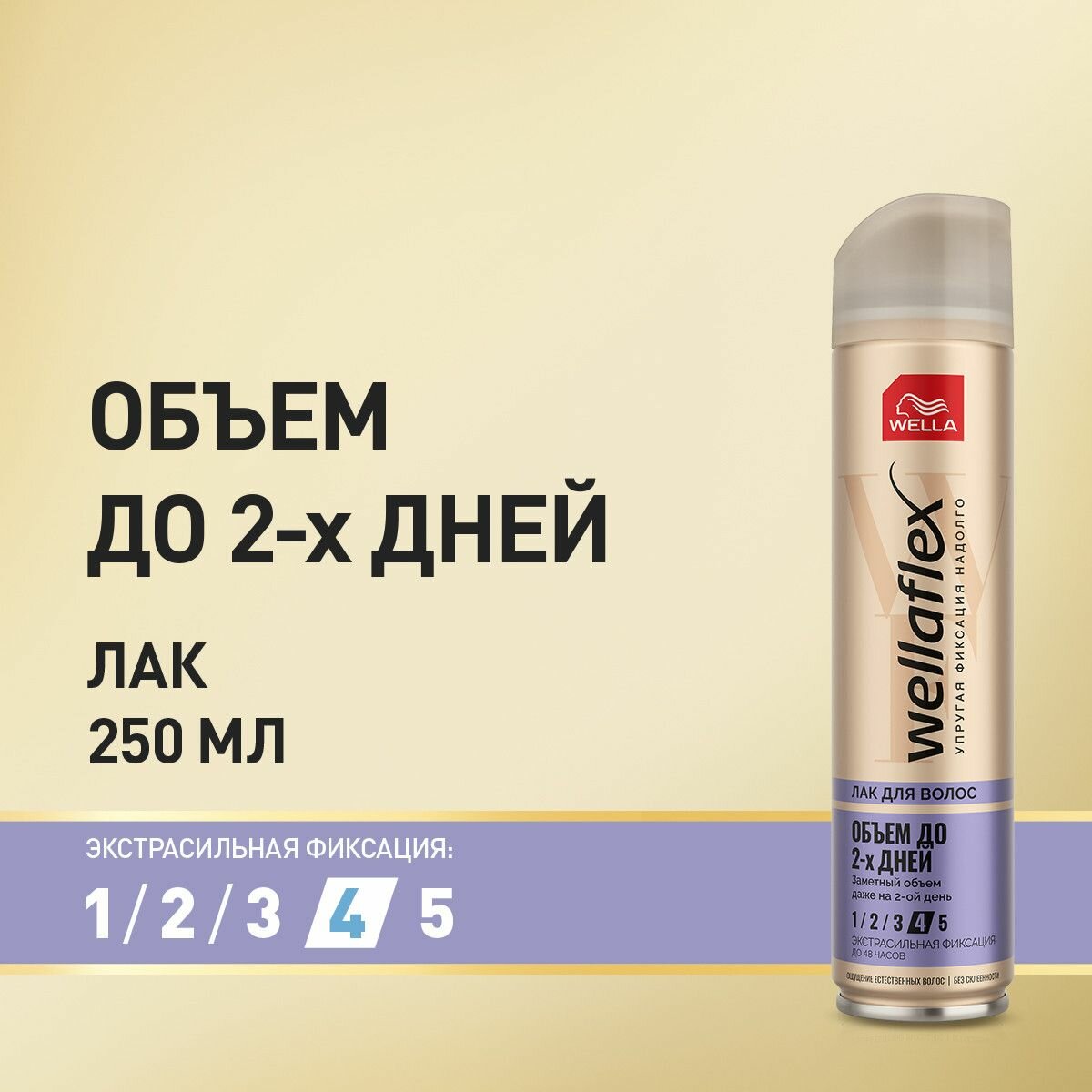 Лак для волос Wellaflex Объем до 2х дней Экстрасильная фиксация 250мл Interspray - фото №12