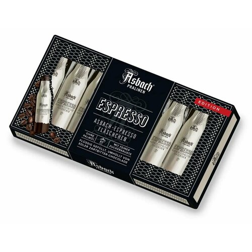 Подарочный набор Asbach Pralinen Espresso-Flashchen, 100г