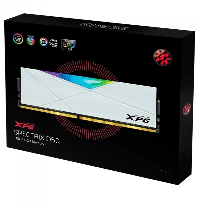 Модуль памяти ADATA XPG SPECTRIX D50 RGB AX4U32008G16A-DW50 16GB