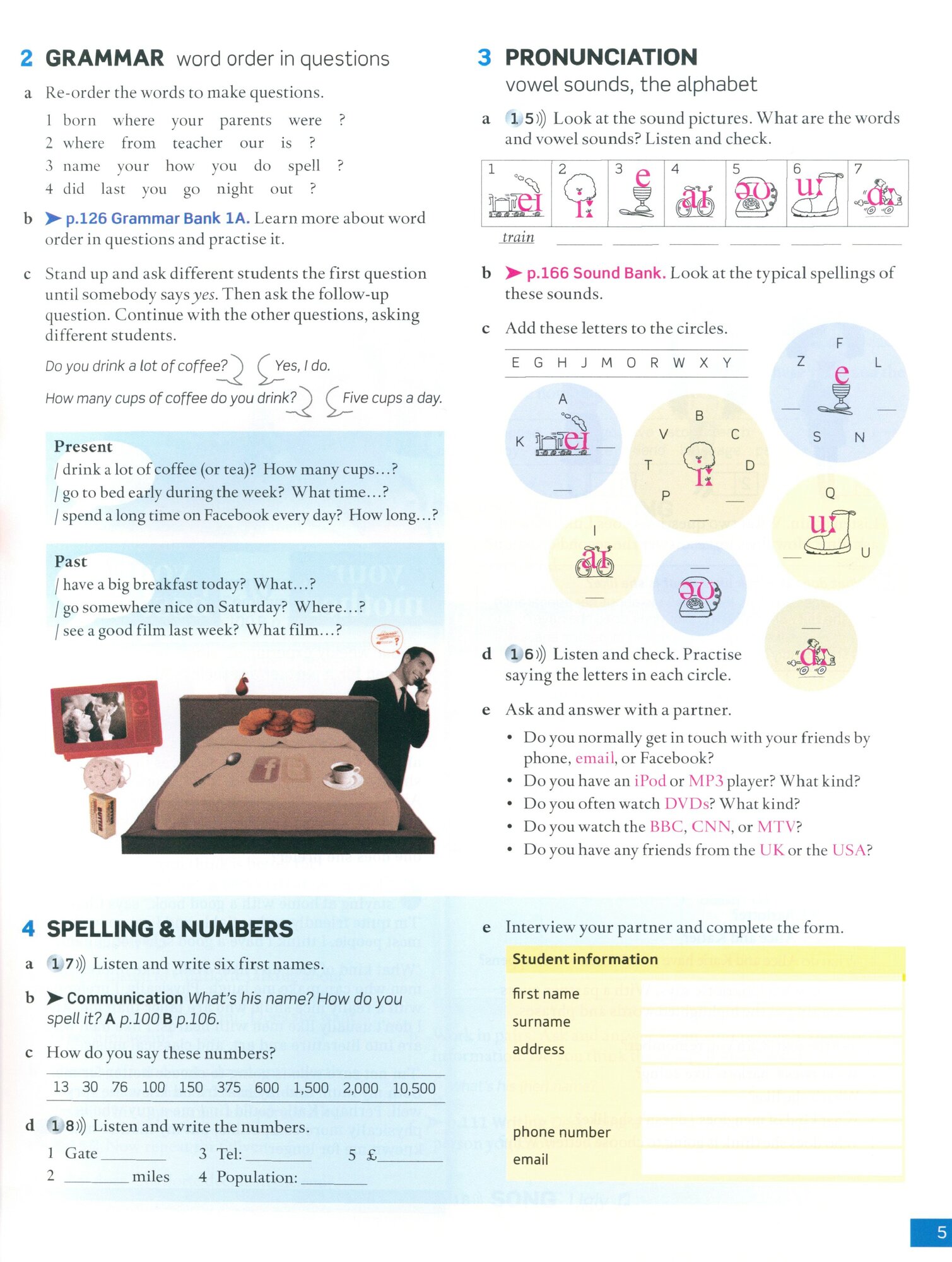 English File Third Edition Pre Intermediate Student Book - фото №5