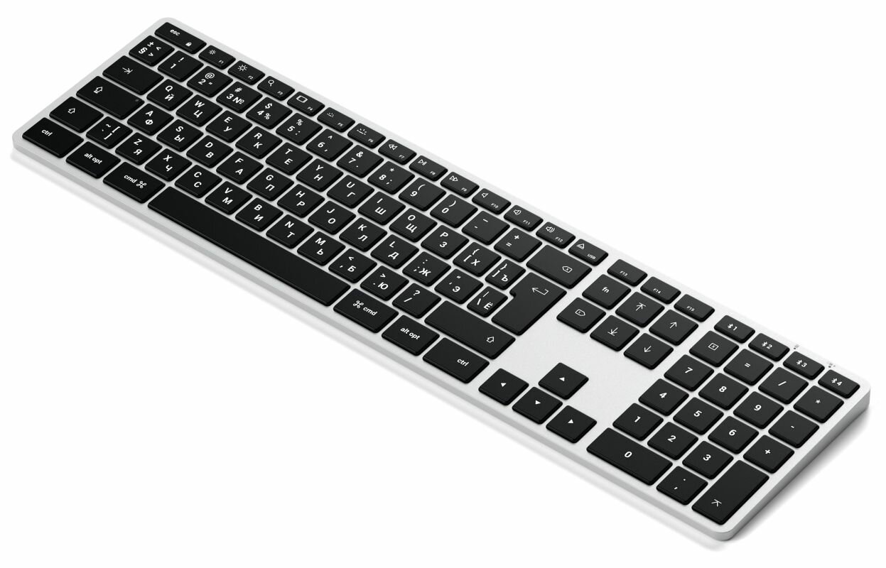 Клавиатура Satechi ST-BTSX3M-RU Bluetooth Keyboard-RU (Russian) - фото №19