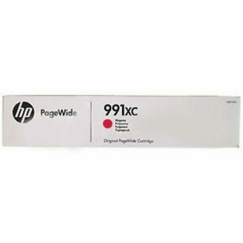 M0K10XC HP №991XC оригинальный пурпурный картридж для HP PageWide Managed P75050 / P77750 / P77760 /