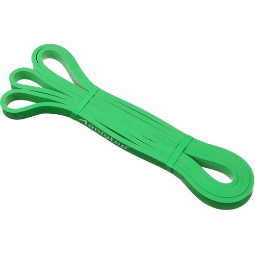 Эспандер ленточный многофункциональный ONLYTOP 208х13х05 см 2-15 кг цвет зелёный 744₽