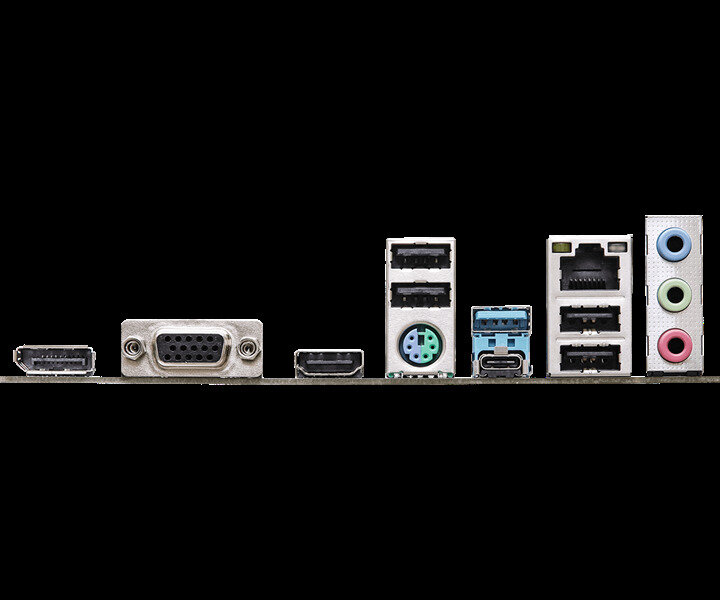 Материнская плата mATX ASRock (LGA1700, H610, 2*DDR5 (5600), 4*SATA 6G, M.2, 2*PCIE, Glan, D-Sub, HDMI, DP, USB Type-C, USB 3.2, 4*U - фото №12