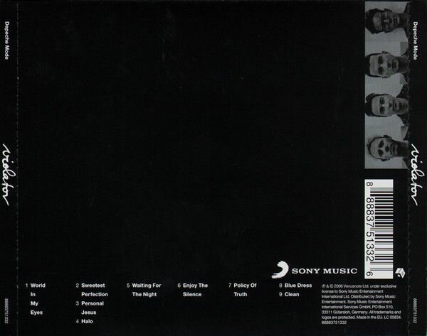 Depeche Mode Violator (Remastered) CD Медиа - фото №2