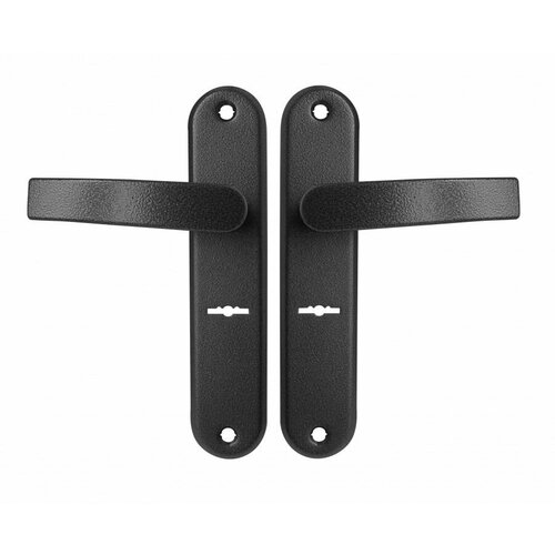 Ручки на планке просам черный муар, к ЗВ9