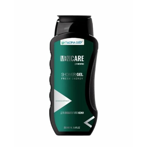 ТЫСЯЧА ОЗЁР Гель для душа For Men с экстрактом водорослей 250 мл 405₽