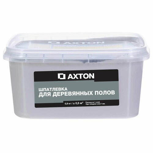 Шпатлёвка Axton для деревянных полов 0.9 кг тач шпатлёвка финишная axton для сухих помещений 5 кг