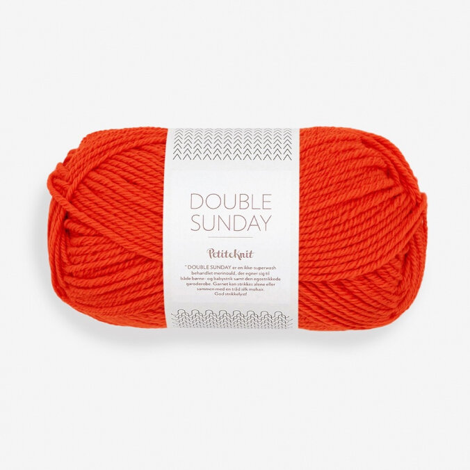 Пряжа для вязания Sandnes Garn Double Sunday Petiteknit (3819 That Orange Feeling)