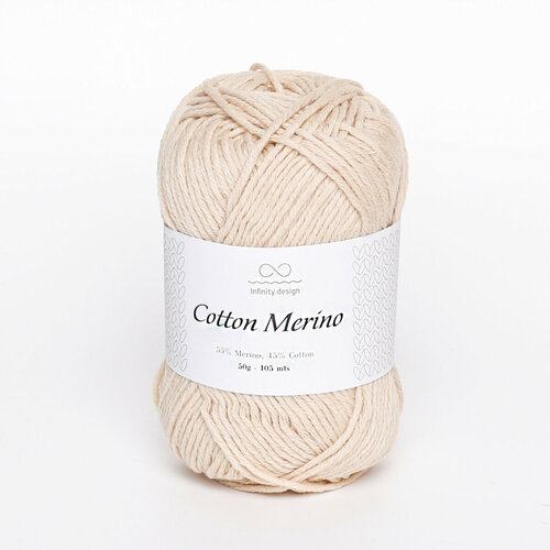 Infinity Design Cotton Merino (3011 Almond White)