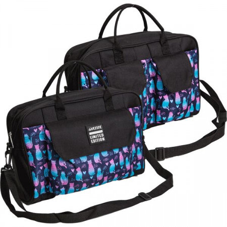 фото Сумка-рюкзак для доп. занятий deVENTE. Limited Edition. Cats A4+ 35*26*10см, 7041414