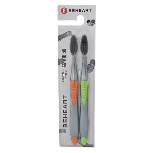 Набор зубных щеток Xiaomi Beheart Carbon Wire Gingival Protection Toothbrush T101 (2pcs)