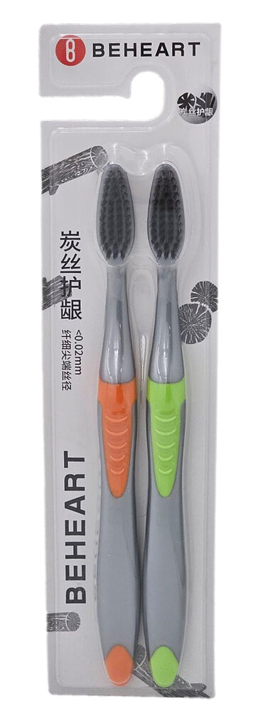 Набор зубных щёток Xiaomi BEHEART Carbon Wire Gingival Protection Toothbrush (2шт)