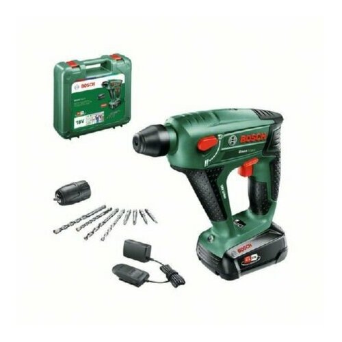 Аккумуляторная ударная дрель - Аккумуляторный перфоратор 18В 2Ач 060395230L Bosch Power Tools 4053423235265 60233₽