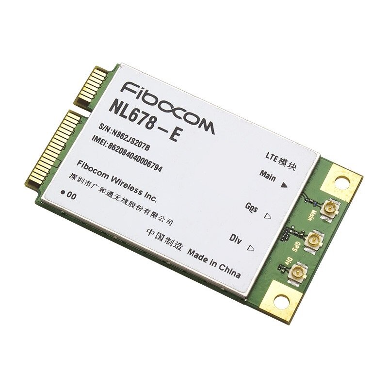 Модем (модуль) 4G 3G типа mini PCI Express Fibocom NL678-E LTE Cat.6