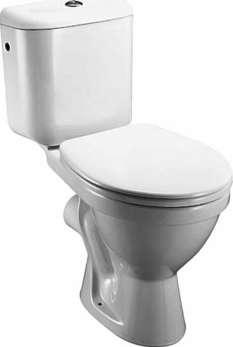 фото Унитаз-компакт Jika Lyra 2423.6 горизонтальный выпуск, без крышки