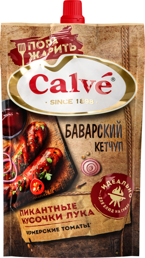 Кетчуп CALVE Баварский, 350г