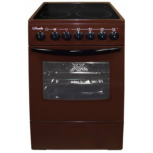 Плита Электрическая Лысьва EF4006MK00 коричневый стеклокерамика без крышки 3459000₽