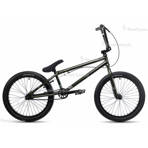 BMX Stels Tyrant V030 (2021) 20 Зеленый (155-180 см) велосипед bmx stels tyrant 20 v030 оливковый 21 рама