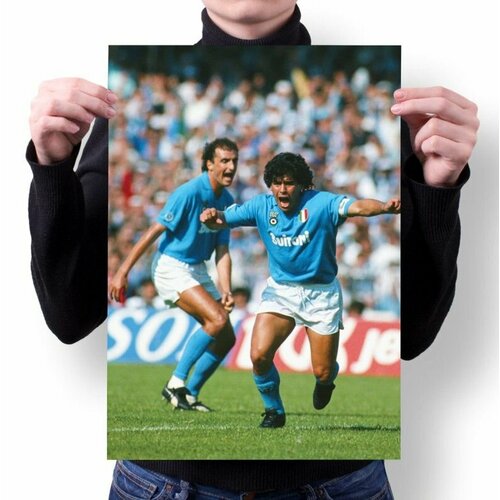 Плакат GOODbrelok А4 принт Наполи - 0004 280₽