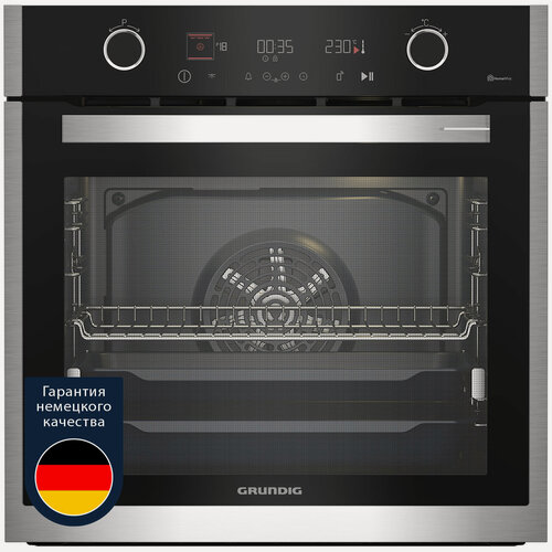 Изображение товара Встраиваемый электрический духовой шкаф Grundig GEBM19400BPHI, черный