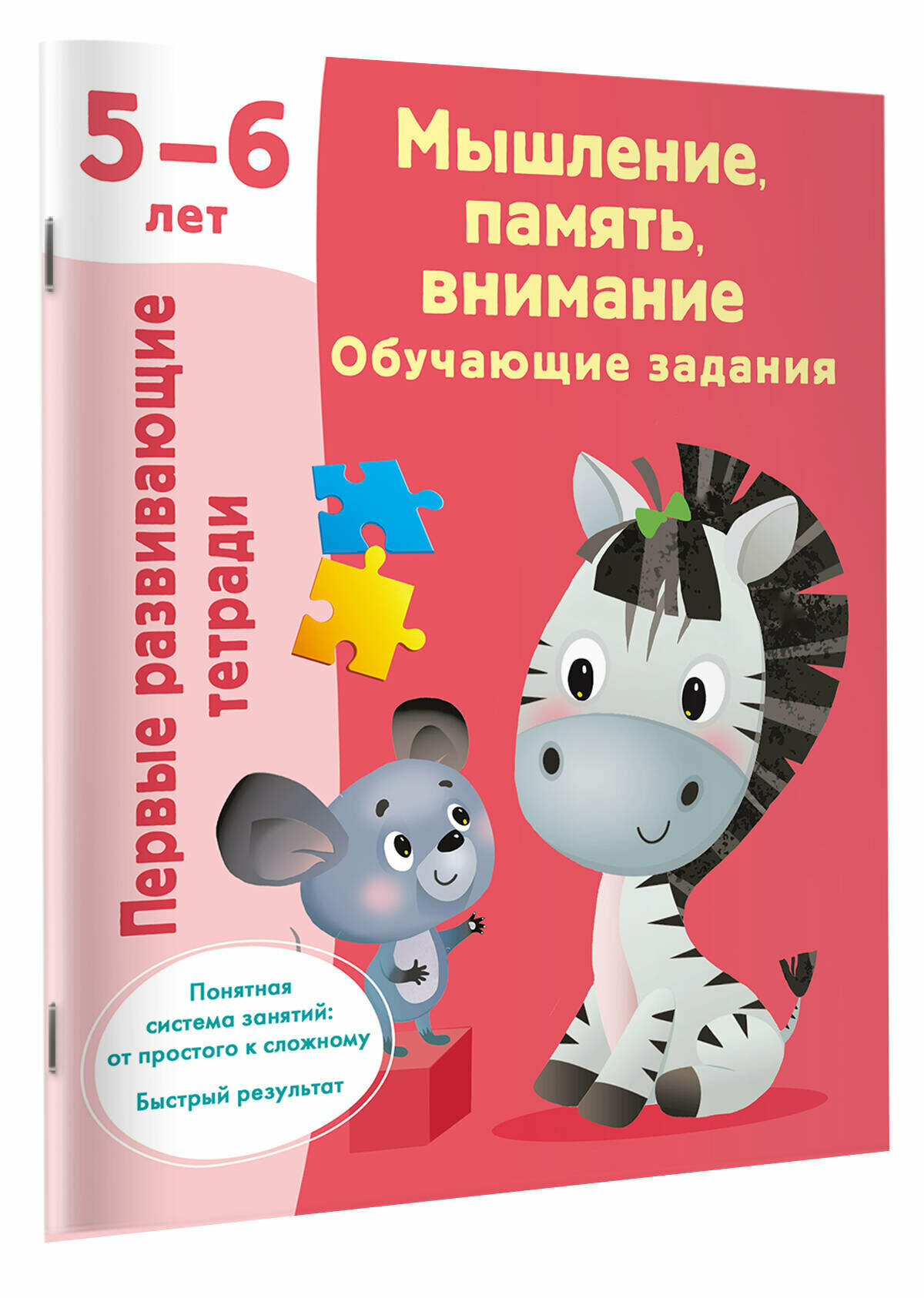 Мышление, память, внимание. Обучающие задания. 5-6 лет - фото №1