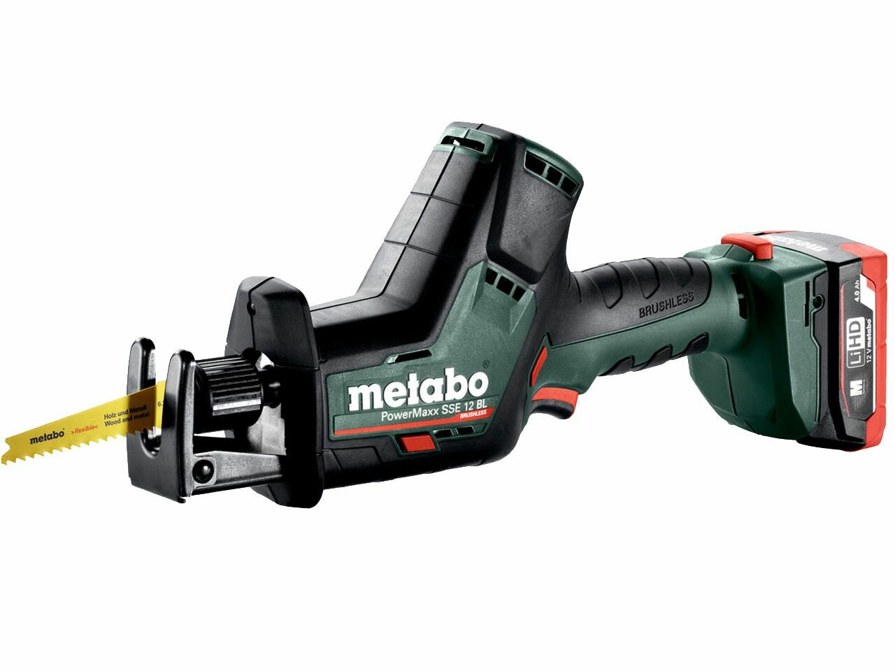 Аккумуляторная сабельная пила METABO SSE 12 BL 602322800