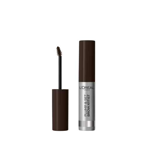 L'Oreal Paris Тушь для бровей Plump & Set Brow Artist, 5 мл, 108 Темный брюнет