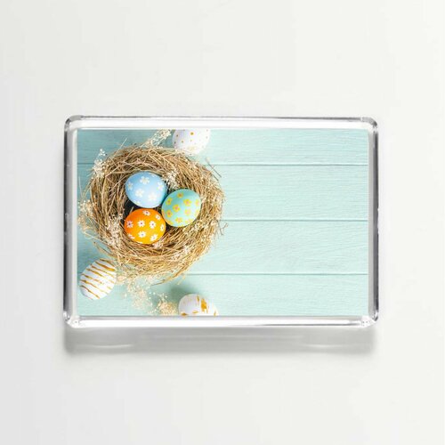 Магнит акриловый прямоугольный Mewni-Shop Пасха - 0004 350₽