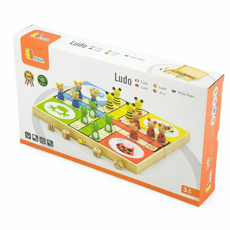 Настольная игра Viga Toys Лудо (50064) - фото №19