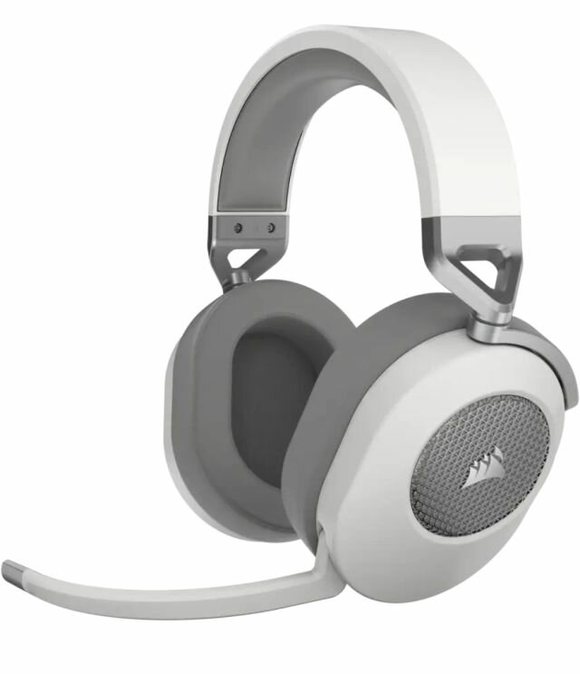 Беспроводная игровая гарнитура Corsair HS65 Wireless White V2 (CA9011286EU2)