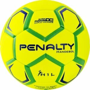 45952-71899 Мяч гандбольный PENALTY HANDEBOLA H1L ULTRA FUSION INFANTIL X 5203652600-U, размер 1, желто-зелено-синий