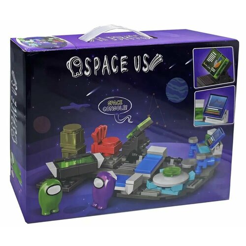 Конструктор Амонг Ас Комната Исследований 180 деталей 818₽