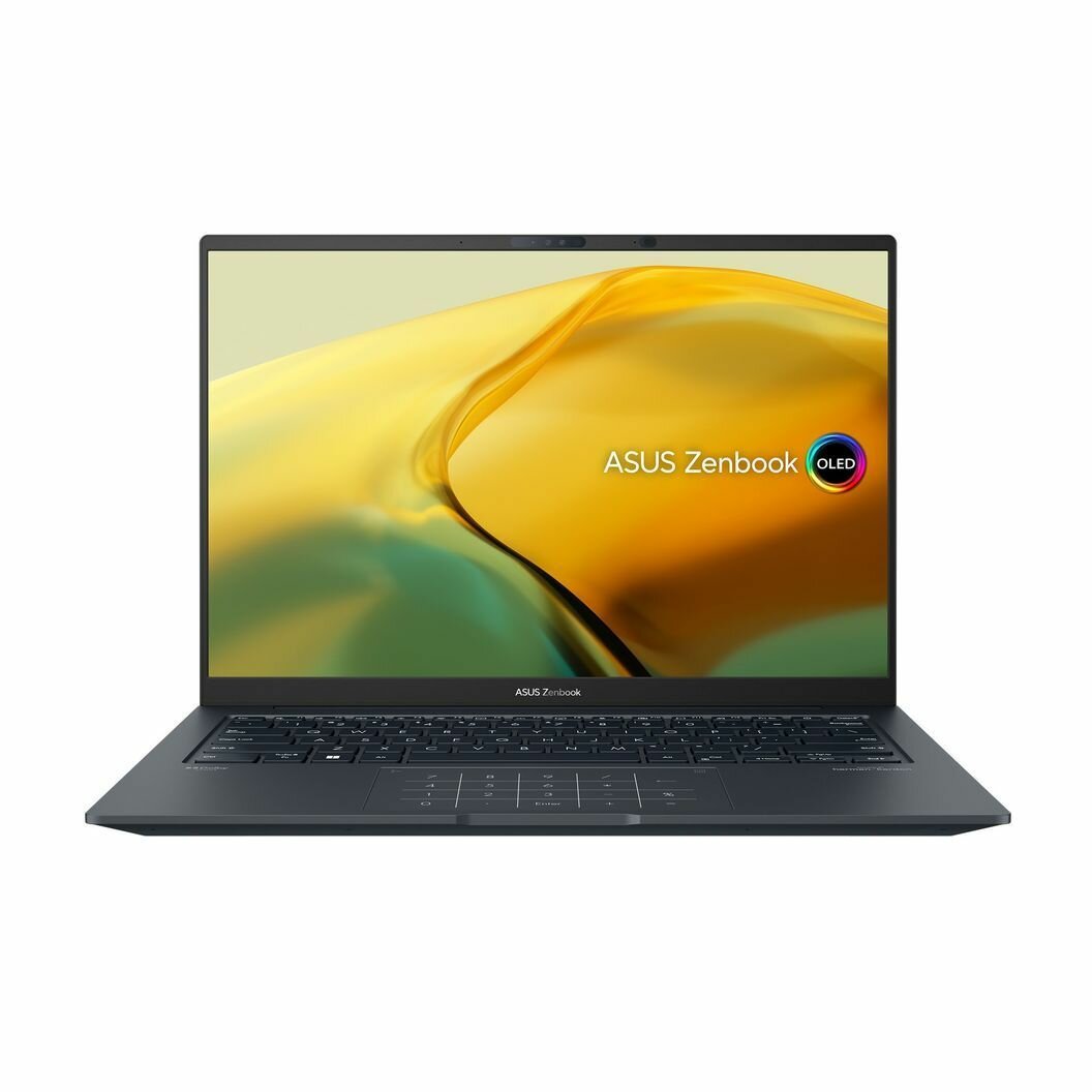 Ноутбук ASUS Zenbook 14X UX3404VA-M9091X OLED 2.8K (2880x1800) 90NB1081-M00500 Серый 14.5" Intel Core i9-13900H, 16 ГБ LPDDR5, 1 ТБ SSD, Iris Xe Graphics, Windows 11 Pro