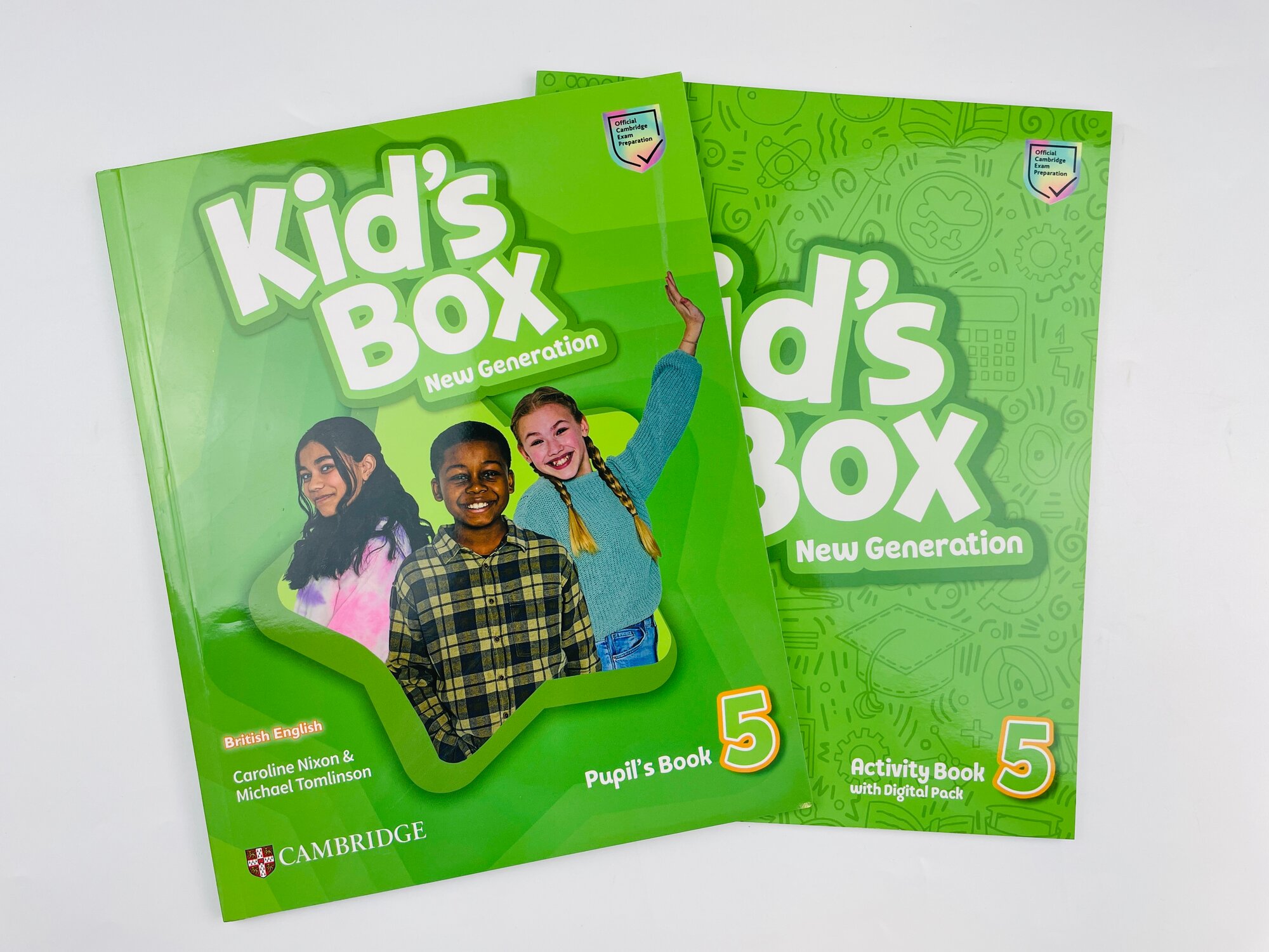 Kid's Box New Generation 5 Полный комплект Pipil's Book + Activity Book + CD