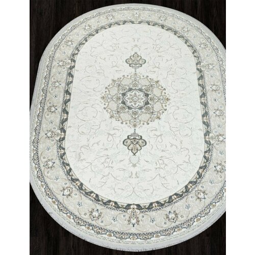 Ковер 29765Y - CREAM / CREAM - Овал - коллекция SANDALI (0.8 х 1.5 м)