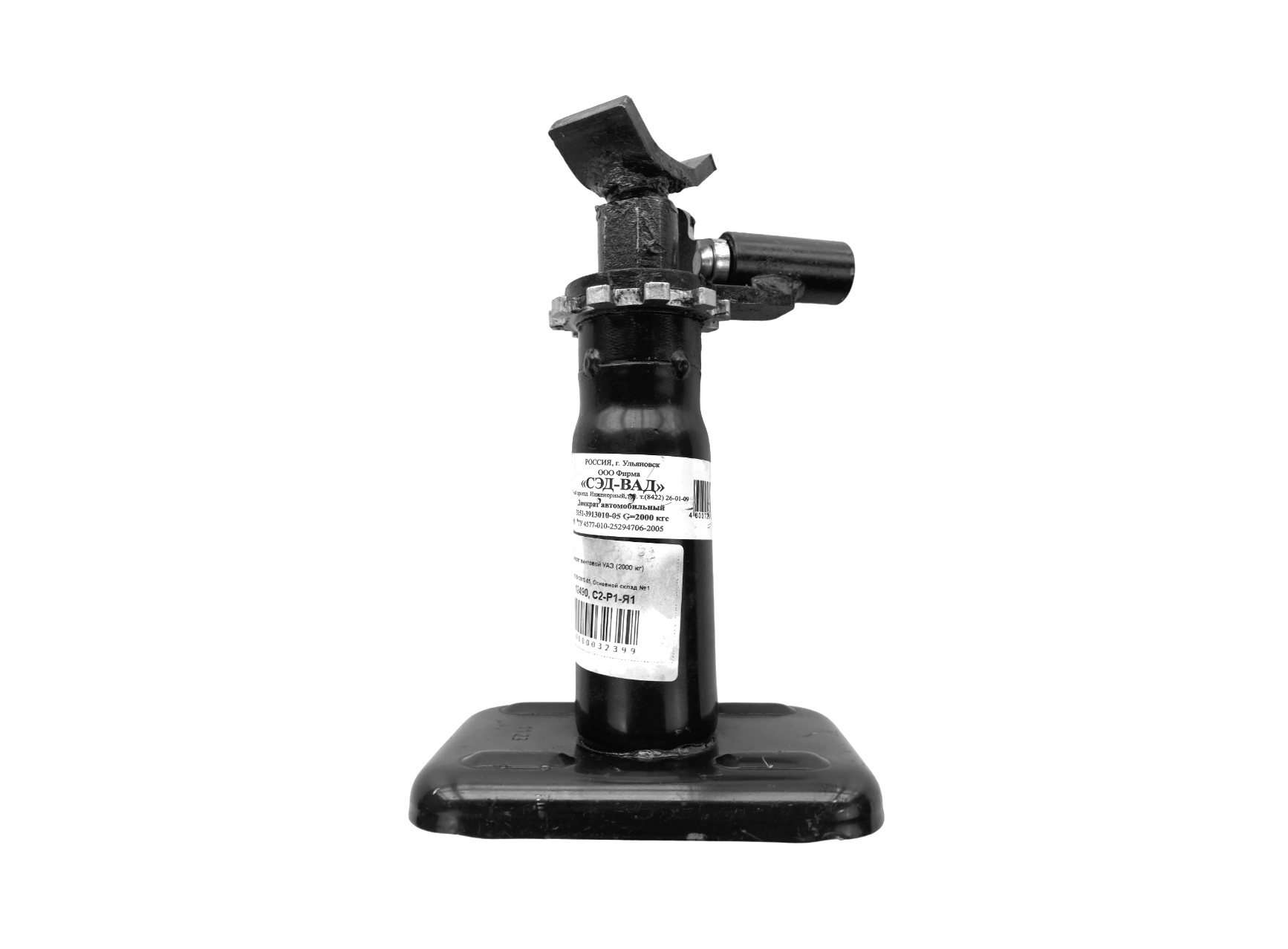 фото Домкрат винтовой УАЗ (2000 кг)
