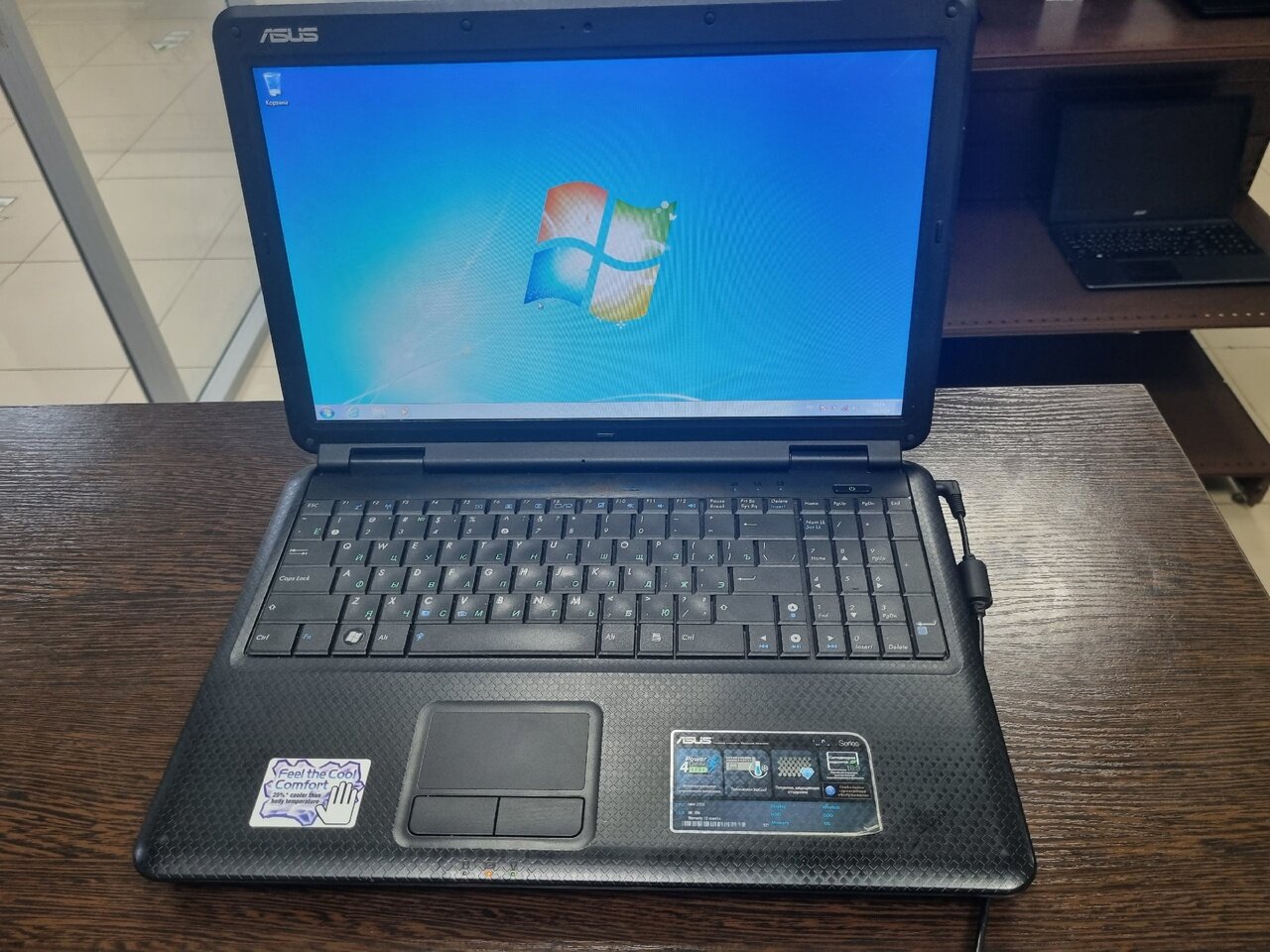 Ноутбук 15.6" ASUS K50C, черный