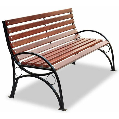 Скамейка стальная «Бульвар» 1,5 м.