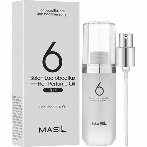 MASIL Легкое парфюмированное масло для волос 6 Salon Lactobacillus Hair Perfume Oil Light