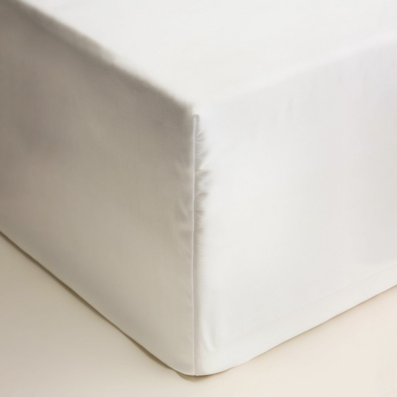 фото Простыня на резинке SL Home Tencel 180х200+30 см , цвет светло-серый