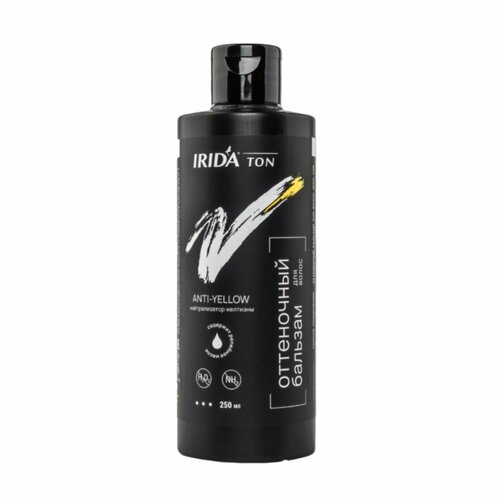 IRIDA Бальзам оттеночный для волос тон Anti-yellow, 220 мл