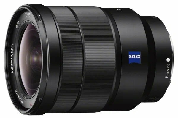 Объектив SONY SEL 16-35 MM F4 ZA (SEL1635Z), черный