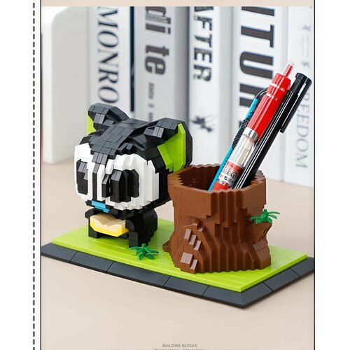 Конструктор 3D из миниблоков Balody LXH Легенда о Хэй Котик карандашница 1200 элементов - BA18321