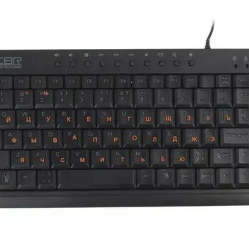 Клавиатура CBR KB 175 Black USB мини 121700₽