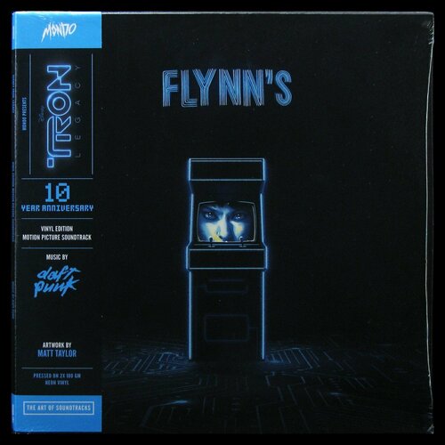 Виниловая пластинка Mondo Daft Punk TRON Legacy Vinyl Edition Motion Picture Soundtrack 2LP coloured vinyl 11175₽
