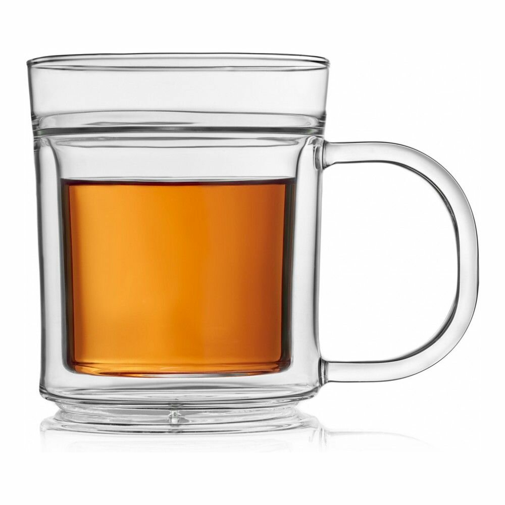 фото Кружка с двойными прозрачными стенками Walmer FUTURE, объем 350 мл